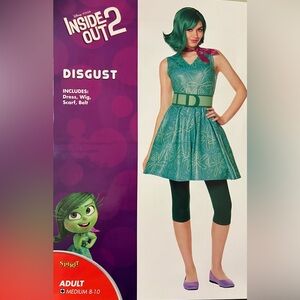 Green Disgust Costume for Adult 8/10